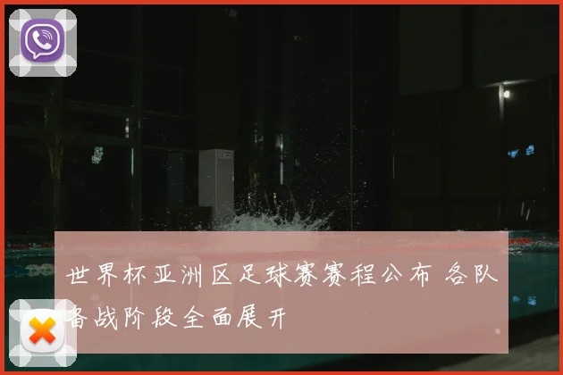 世界杯亚洲区足球赛赛程公布 各队备战阶段全面展开